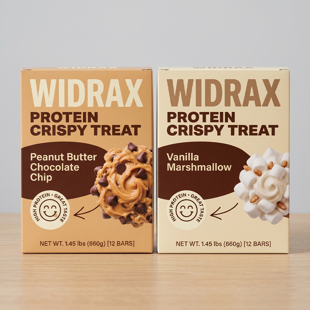 Widrax® Protein Crispy Treats
