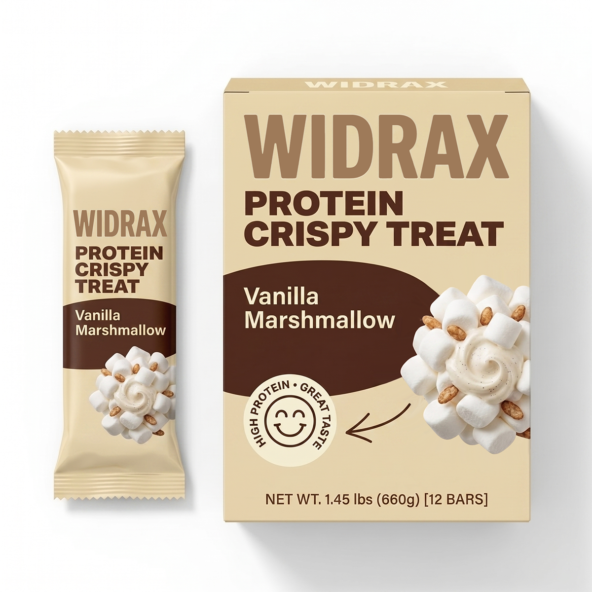 Widrax® Protein Crispy Treats